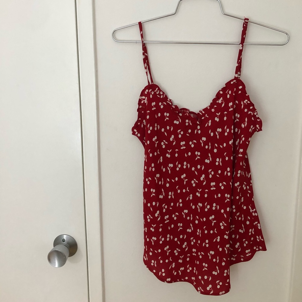 Reformation Cherry Tank | M
